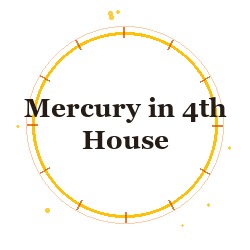 Mercury in 4th House